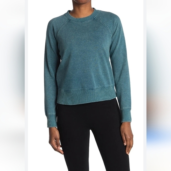 90 Degrees Nordstrom Rack Stonewashed Sweatshirt Medium - Picture 1 of 5